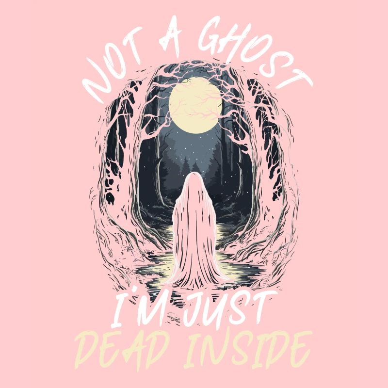 Dead Inside Sarcastic Gothic Skeleton Halloween