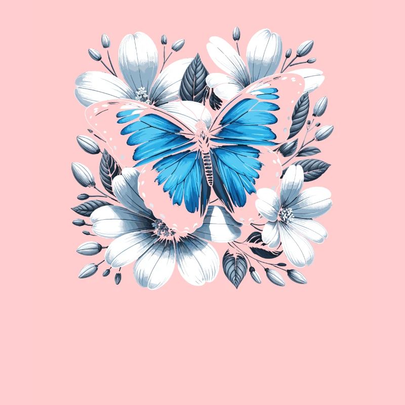 Butterfly Lover Insect Bug Blue Morpho Butterfly