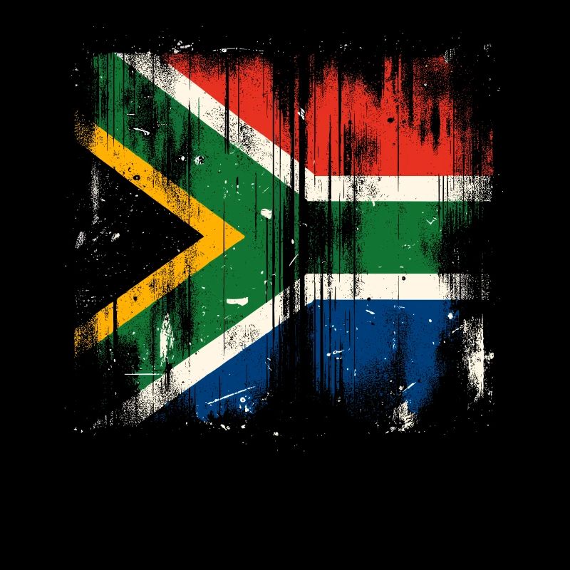Fierté de l’Afrique du Sud Johannesburg Drapeau sud-africain