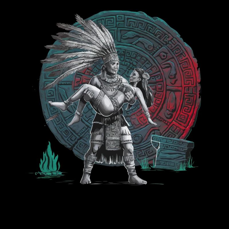 Aztec Warrior Indigenous Mexican Aztec Jaguar