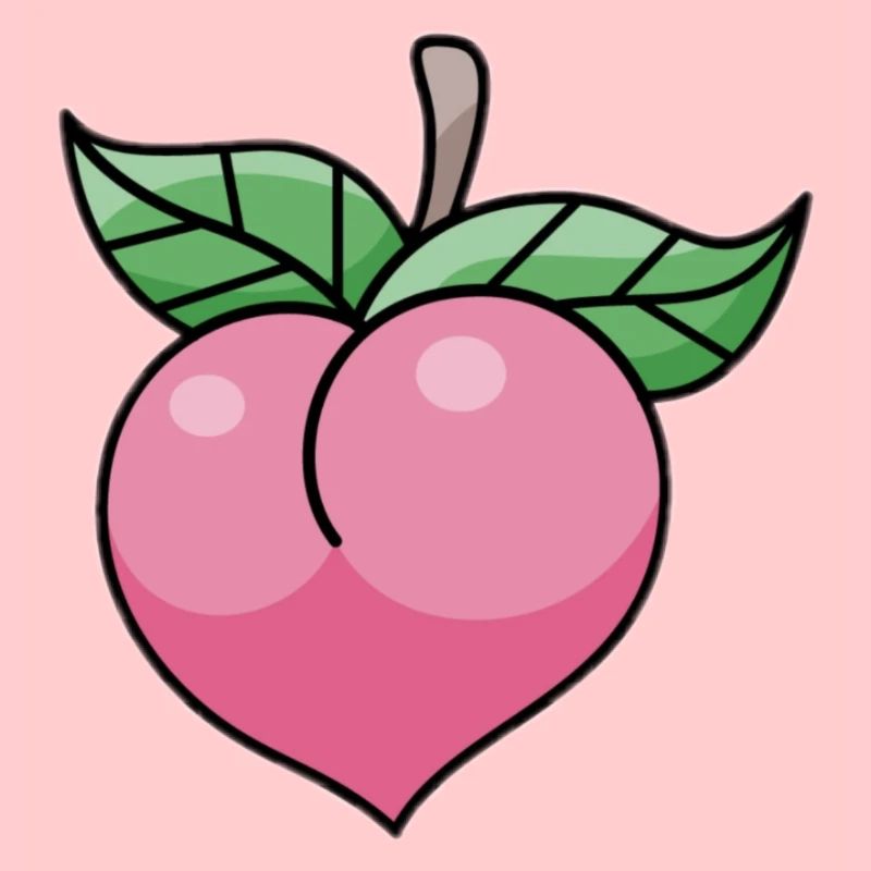 Pêche rose