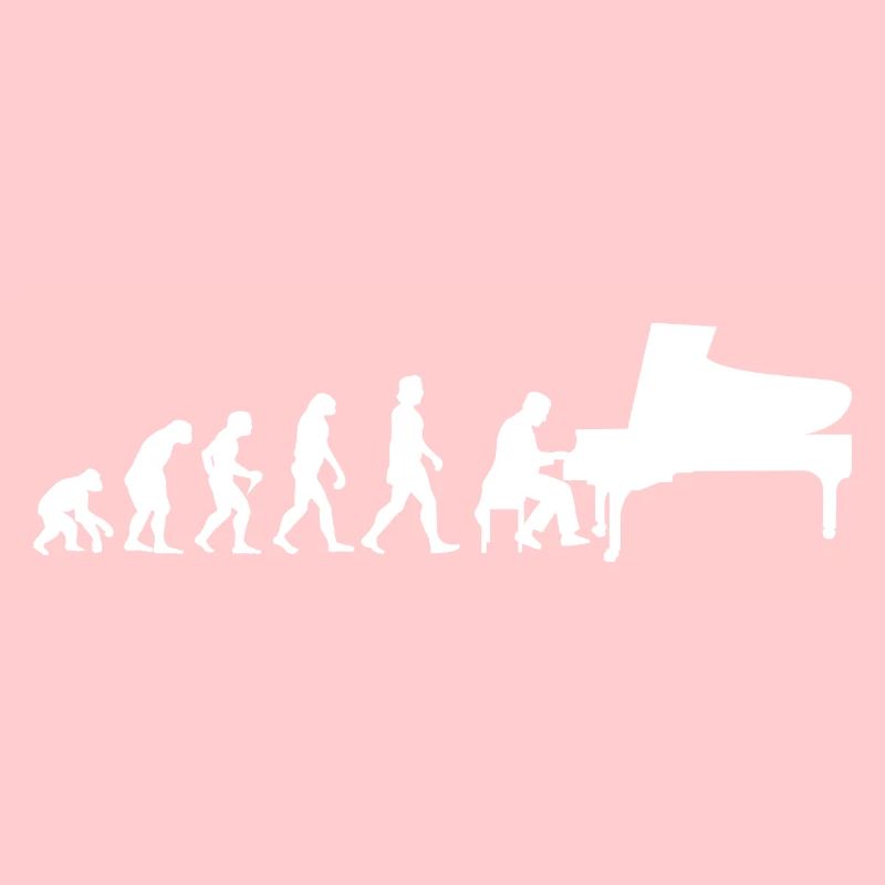 Evolution pianist piano player piano gift