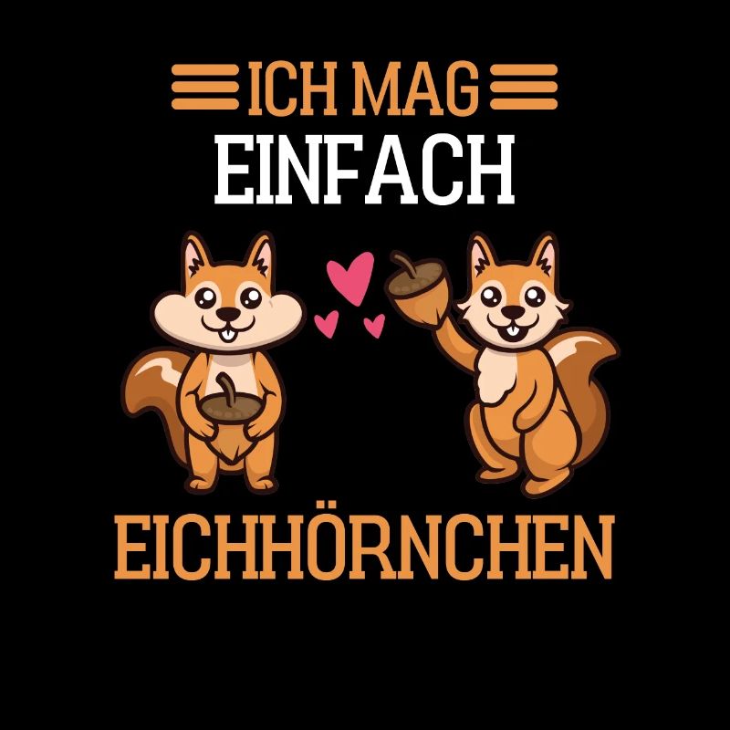 Waldbewohner Nagetier Geschenk Eichhörnchen