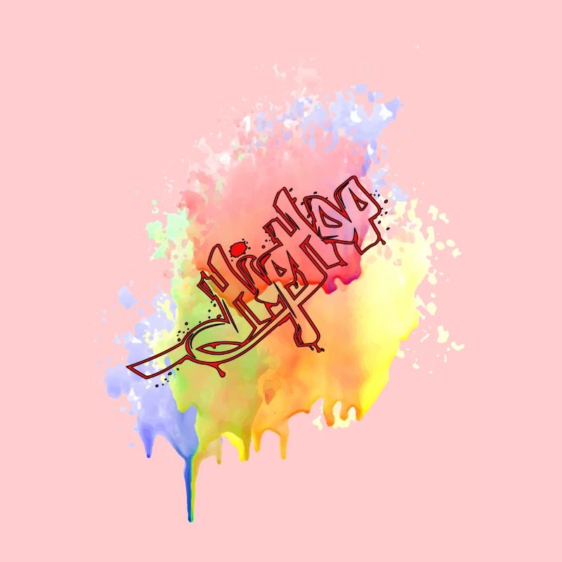 Farbkleks splash de couleur Holi breakdance