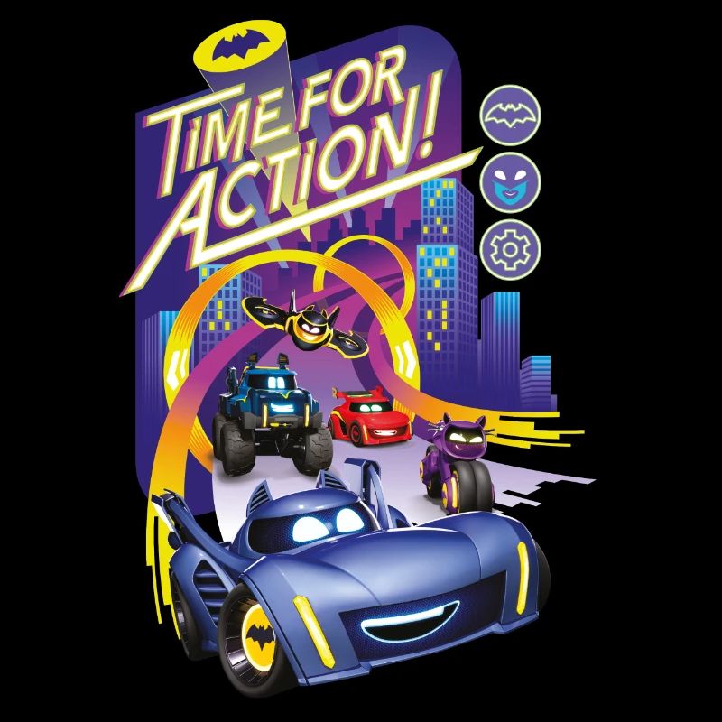 Batwheels Cooler Spruch Time For Action!