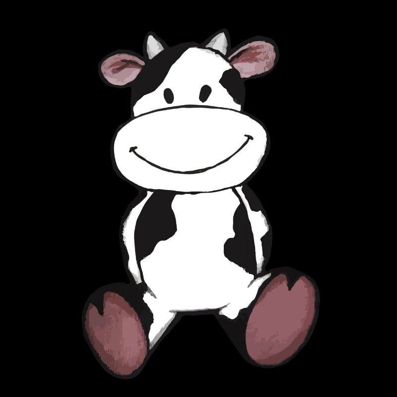 Vache heureuse