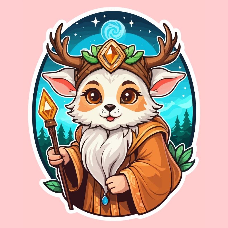 Druide Mignon Illustration
