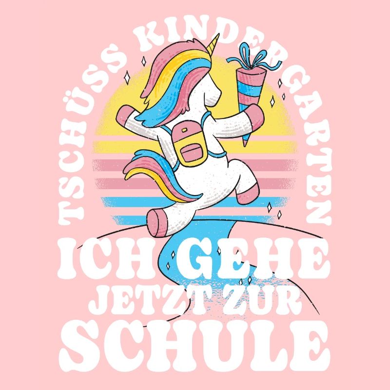 Einschulung Einhorn Tschüss Kindergarten