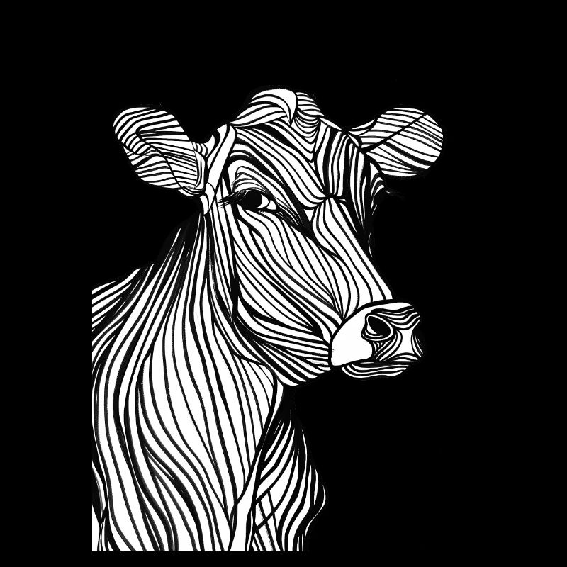 Art Lines #cow
