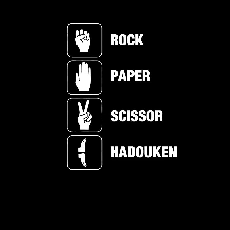 Hadouk de ciseaux de papier de roche