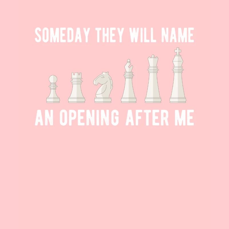 SCHACH CHESS PLAYER CHESSBOARD : Name An Opening