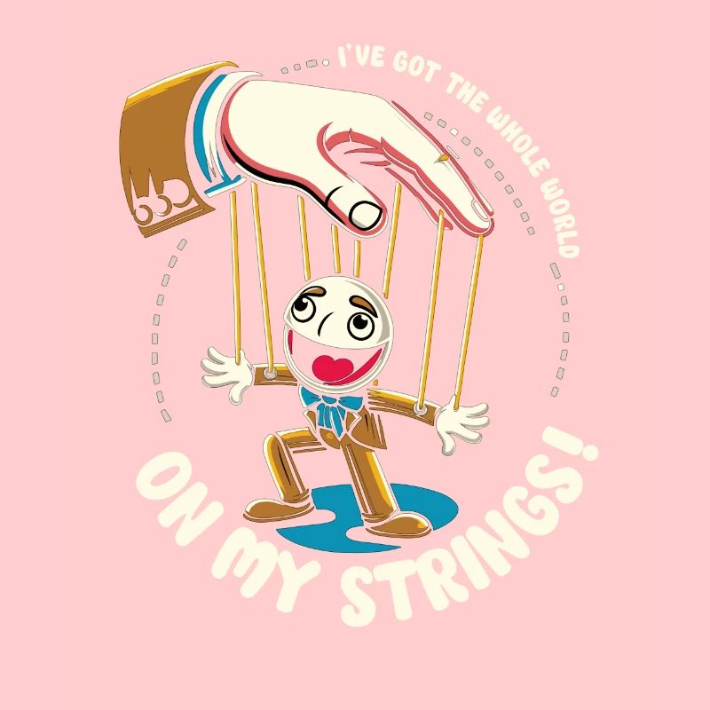 Puppet Mastery Shadow Play Bauchredner-geschenk