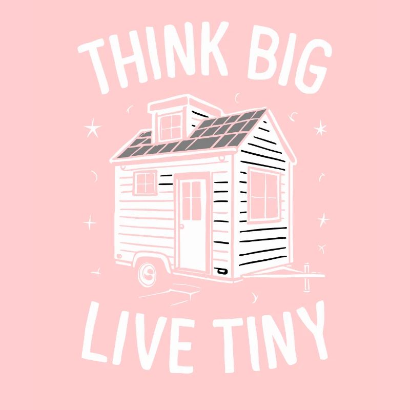 Rolling Tiny House Minimalistischer Lebensstil