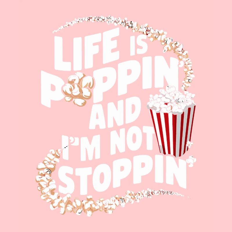 Lustiger Popcorn-spruch, Binge-watching-popcorn
