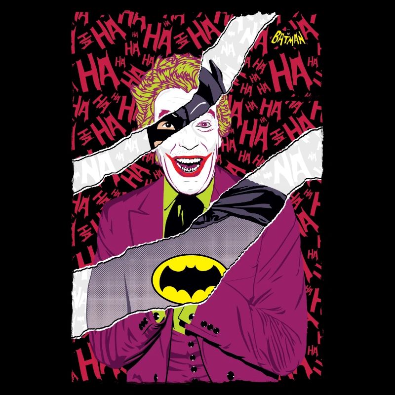 DC Comics Batman Joker Mashup