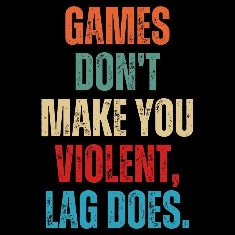 Les jeux ne vous rendent pas violent Lag Does Funny