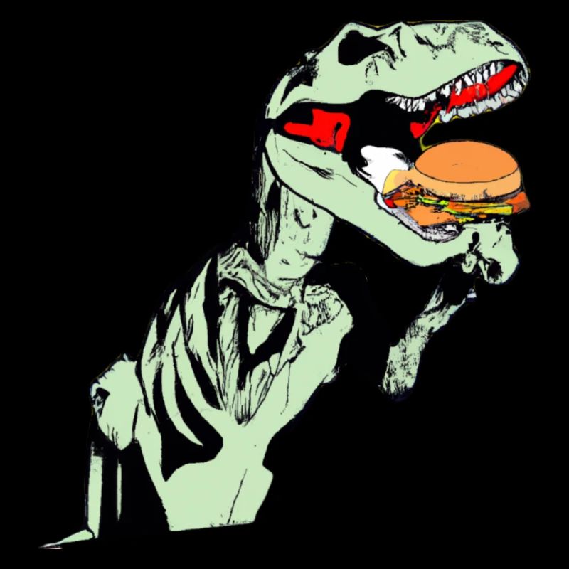 T REX Burger comic V2