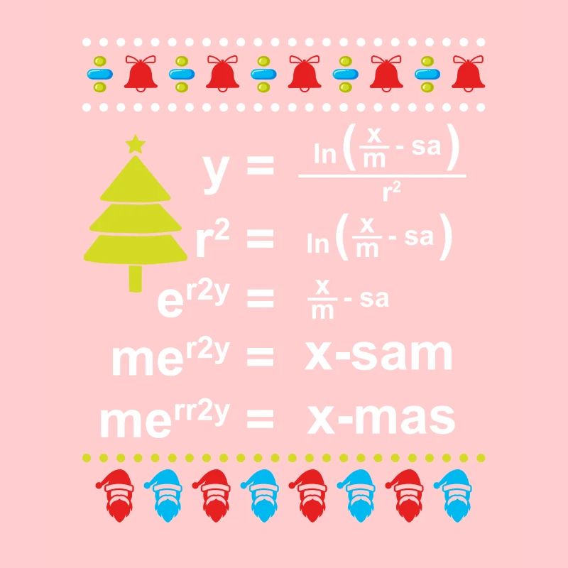 Christmas Math Math Student Funny