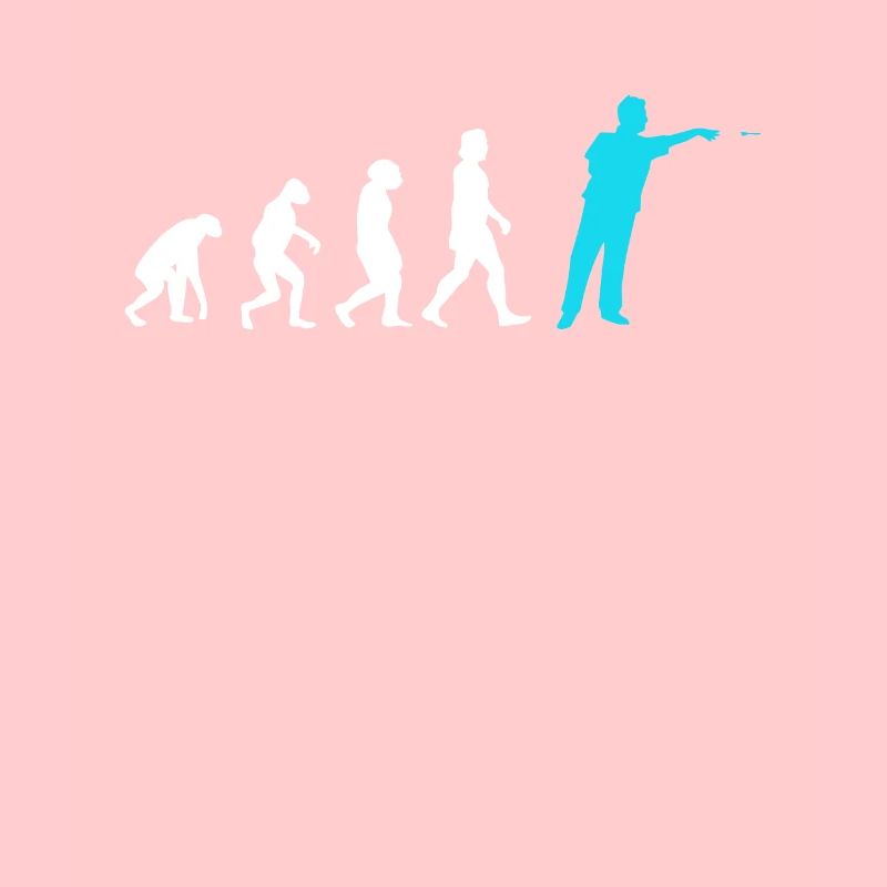 Darts Evolution Joueur de fléchettes Lance des fléchettes