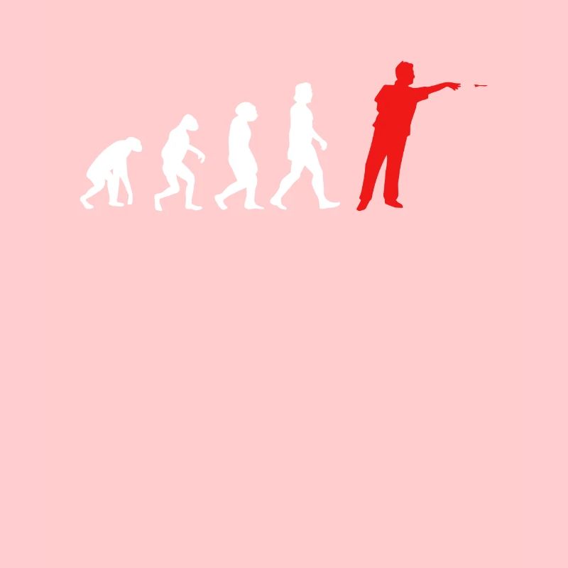 Darts Evolution Joueur de fléchettes Lance des fléchettes