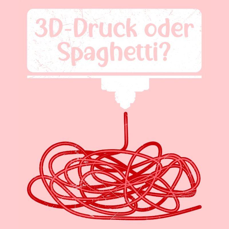 3D-Druck oder Spaghetti 3D Drucken Fail