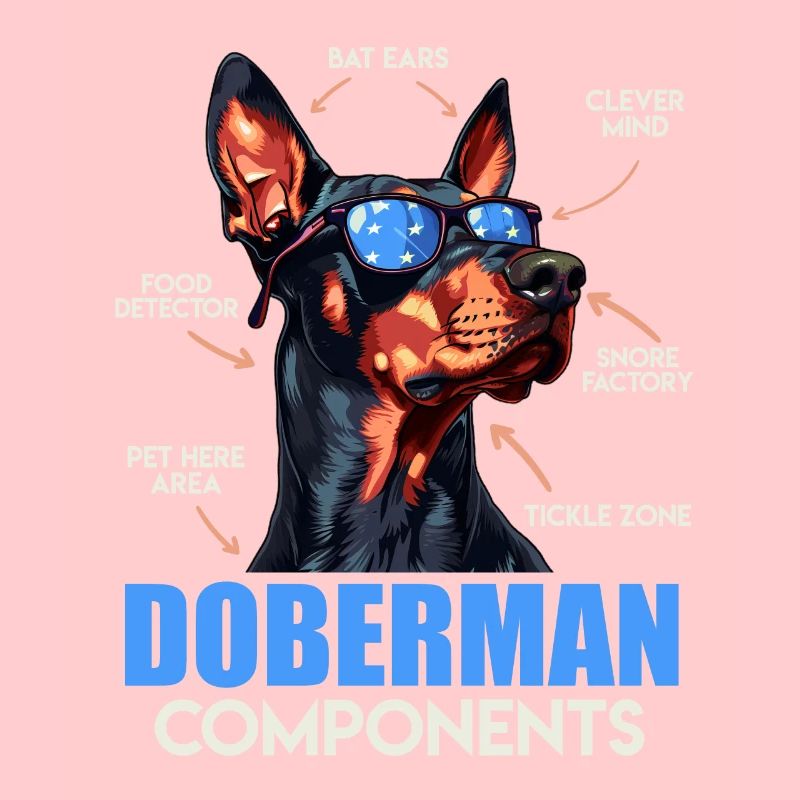 COMPOSANTS DU DOBERMANN Anatomie Doberman
