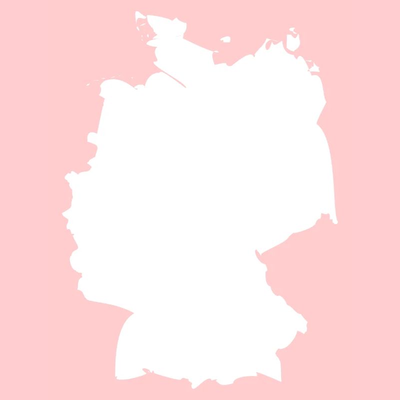 Germany map flag