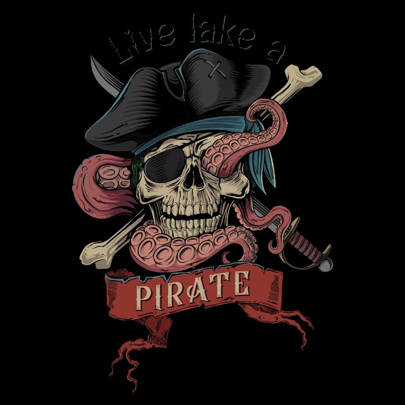 Pirate pirate head pirate ship piracy