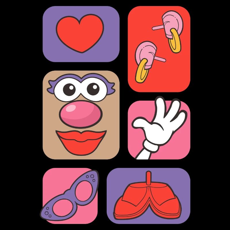 Mrs. Potato Head Einzelne Körperteile