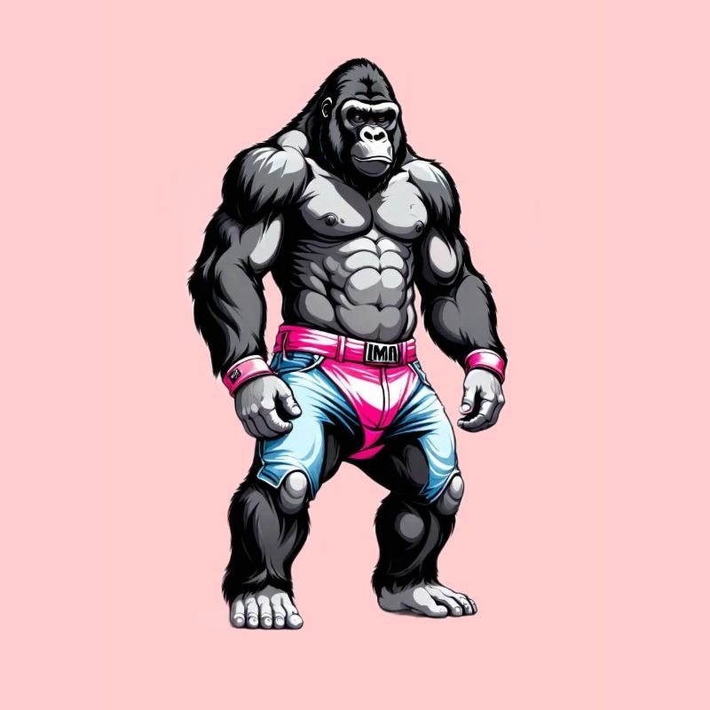Boxe Boxeur Gorille