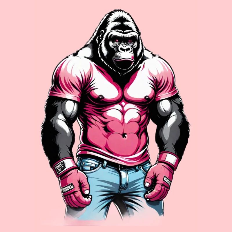 Gorilla Boxer Boxen