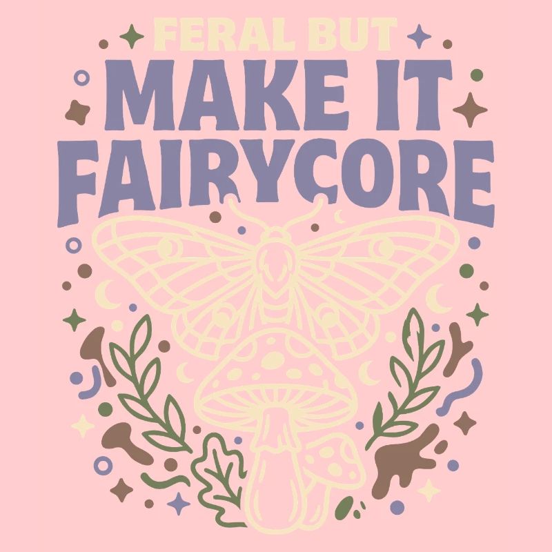 Fairycore Fae Feenwald Pilz Fee Geschenk