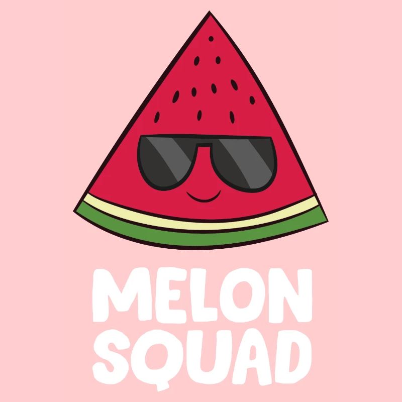Pastèque - Melon Squad avec des lunettes de soleil