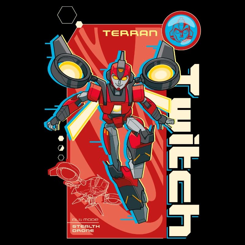 Transformers Earth Spark Charakter Terran Twitch