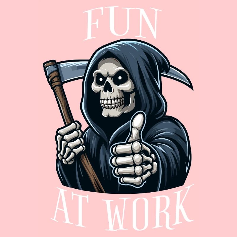 Fun at Work Grim Reaper