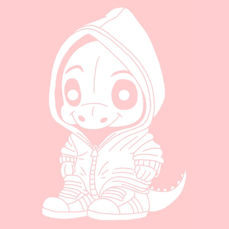 Small Dinosaur (White)