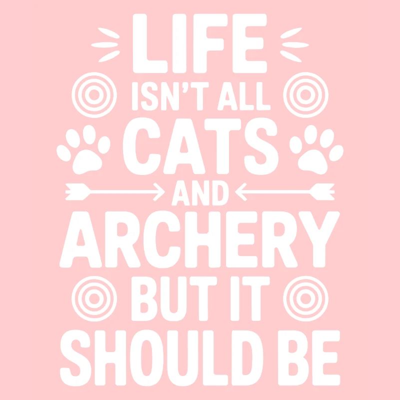 Bogenschießen Spruch Katzen Bogenschießen Geschenk