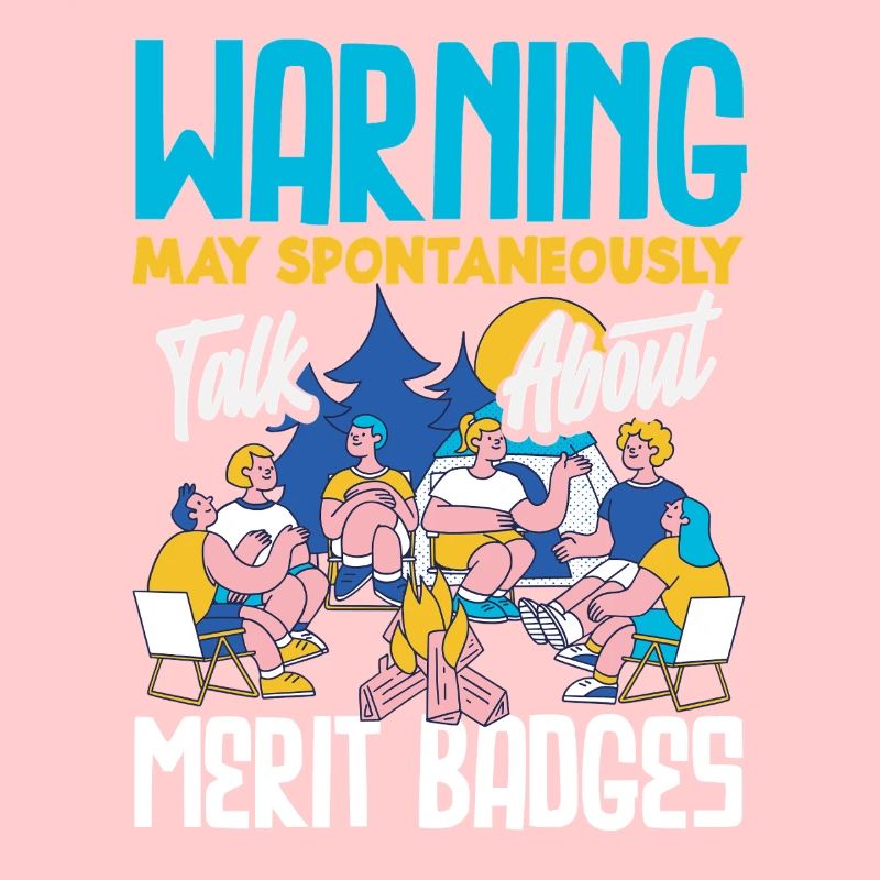 Funny Scout Talk About Marit Badge