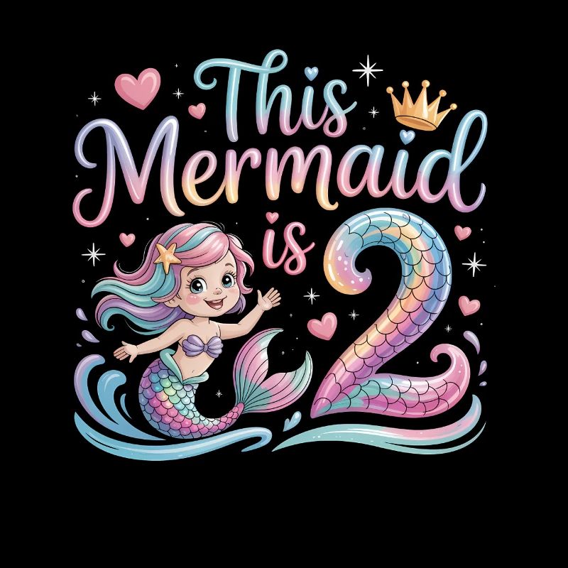Sirène 2e anniversaire 2 ans