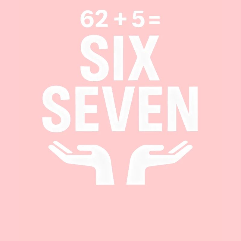 Six Seven 67 Idée d’humour de mème drôle