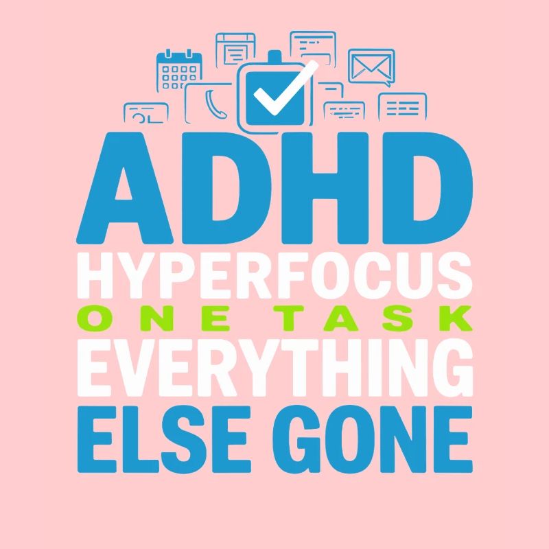 Adhs-hyperfokus-modus Adhs-humor Neurodivergent