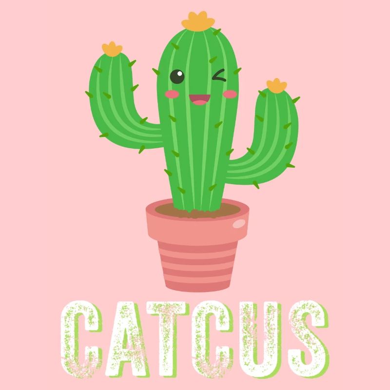Catcus - Cactus drôle, Cactus mignon, Cactus chat