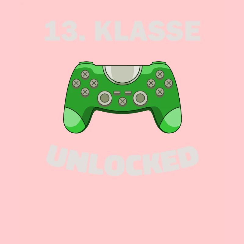 13. Klasse Gamer Deko Zocker Schule Kind Geschenk