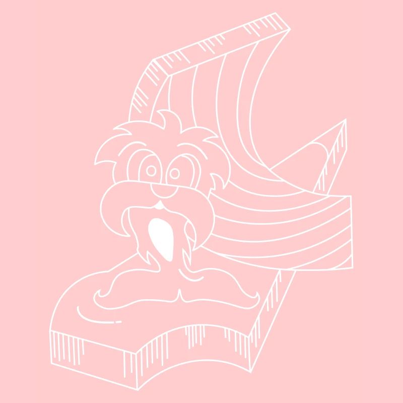 Pinguinmann auf Eisscholle