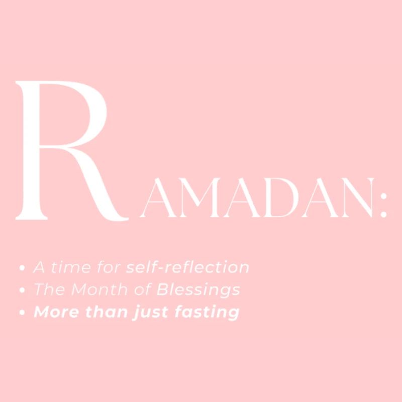 Ramadan dictionary text style design
