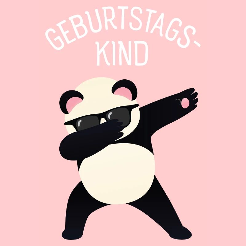 Geburtstagskind Dabbing Panda Dab Geschenk