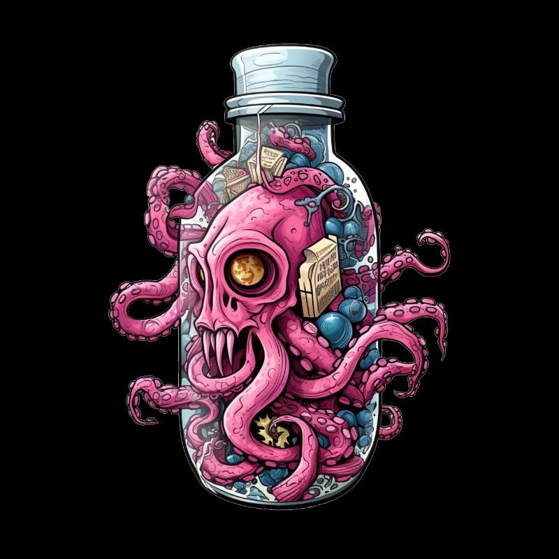 Octopus Tattoo Drawing