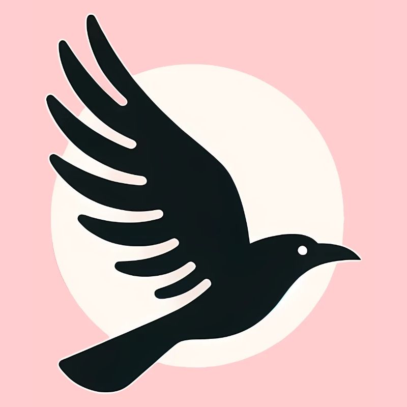 Vol de la lune du corbeau