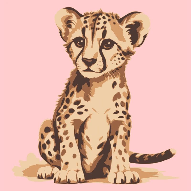 Bébé guépard