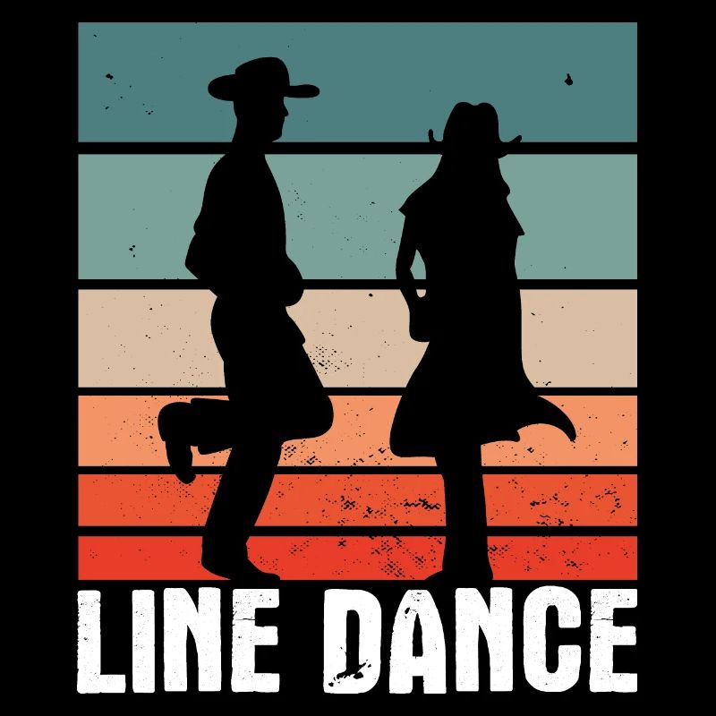 Line Dance Linedance Motif